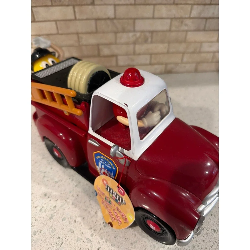 Vintage M&M‎ Reds Firehouse Candy Dispenser Truck